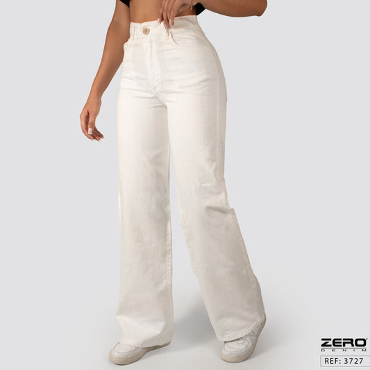 Pantalon Mom Flare Tiro Alto 3727