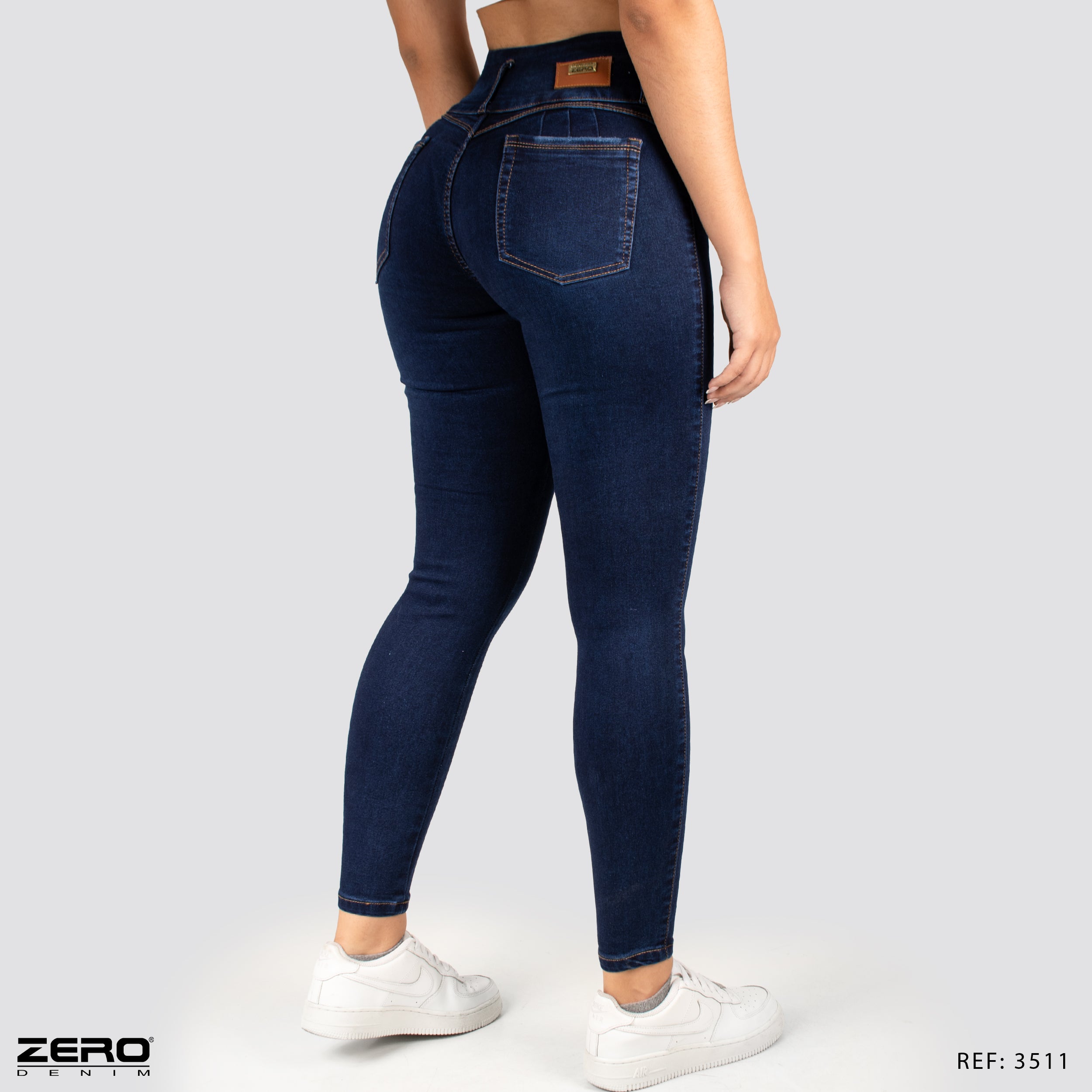 Jeans Skinny Tiro Alto 3511