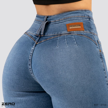 Jeans Skinny Tiro Alto 3704