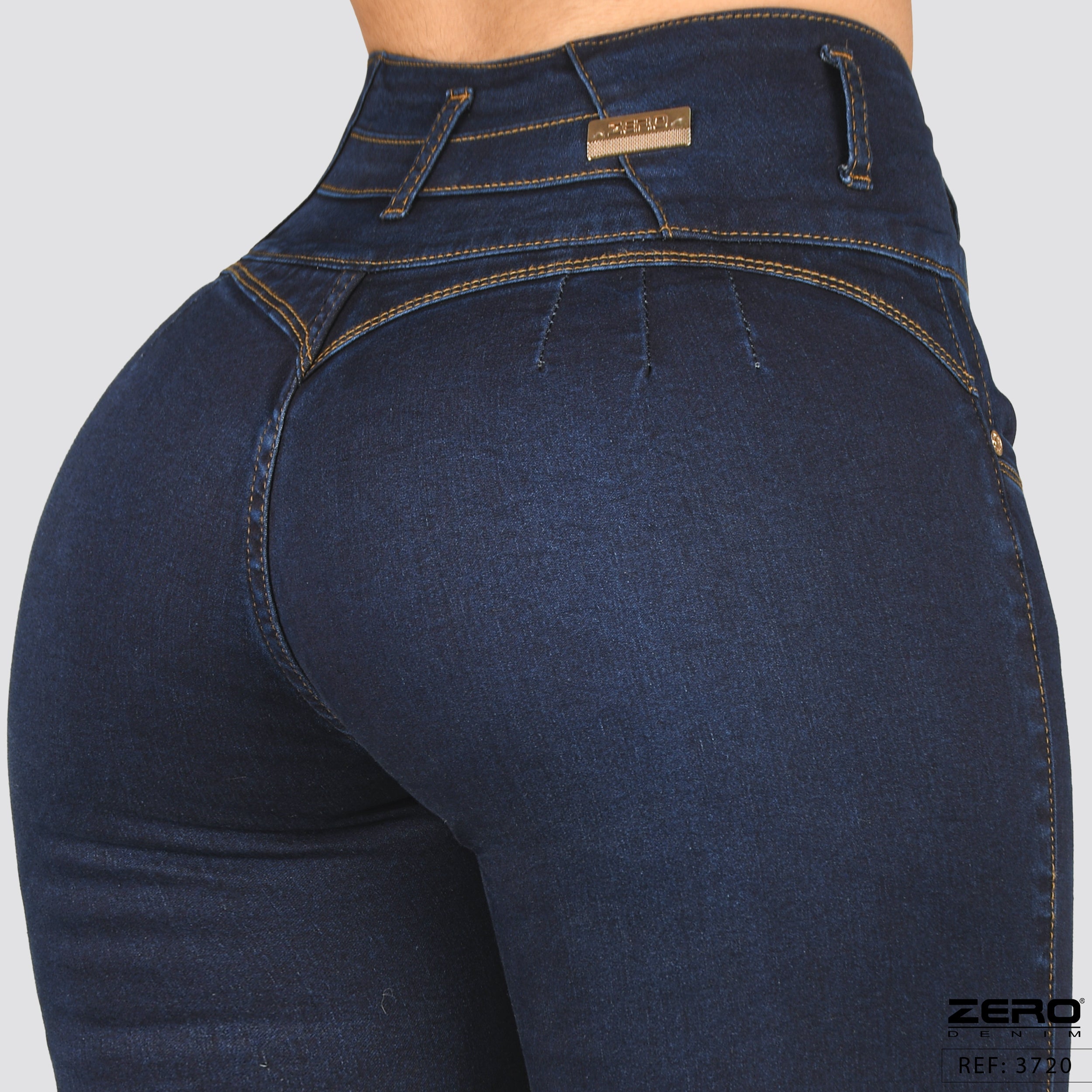 Jeans Skinny Tiro Alto 3720