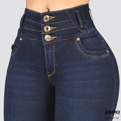 Jeans Skinny Tiro Alto 3720