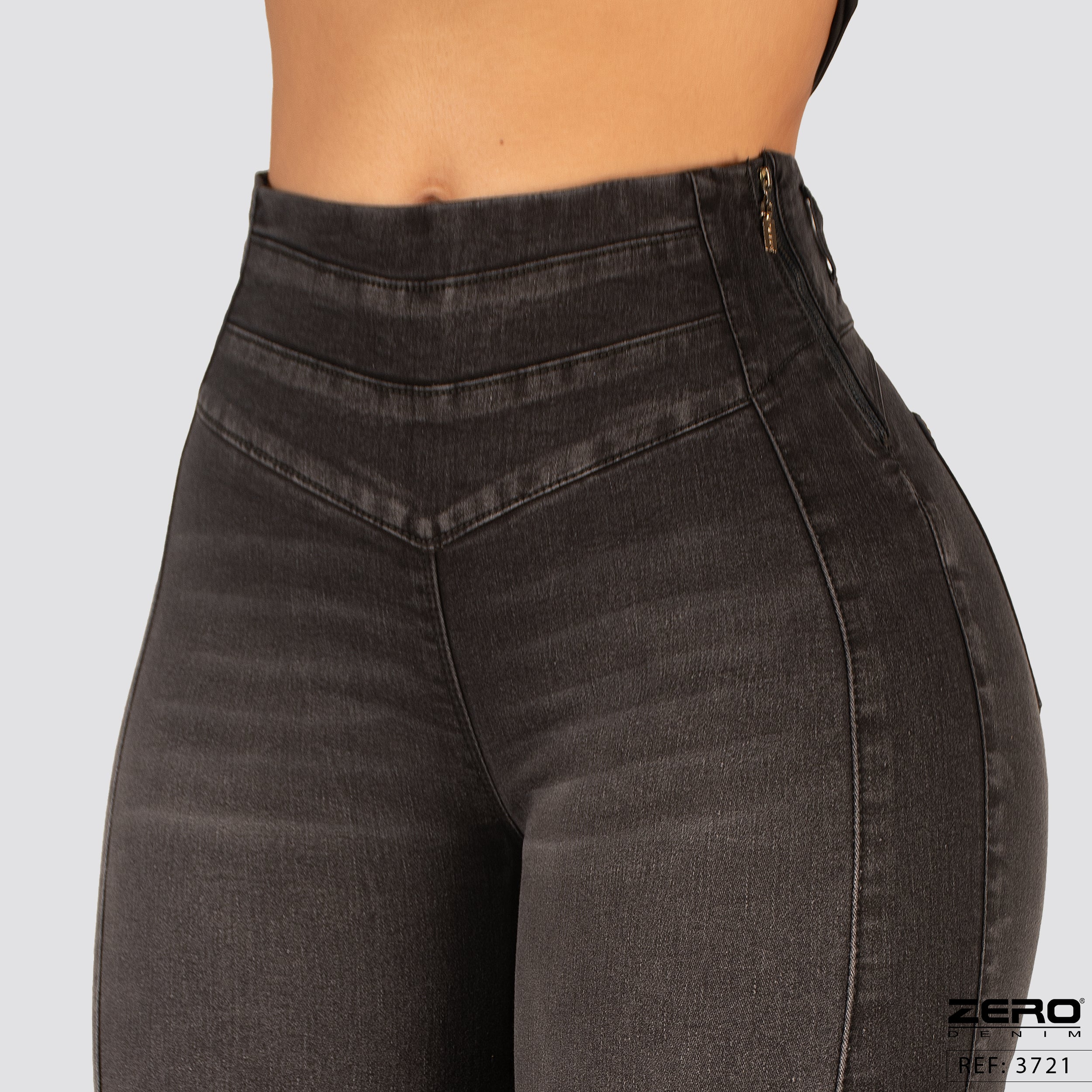 Jeans Skinny Tiro Alto 3721