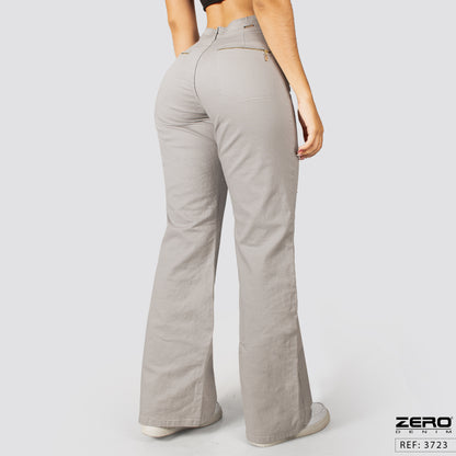 Pantalón Mom Flare Tiro Alto 3723