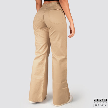 Pantalón Mom Flare Tiro Alto 3724