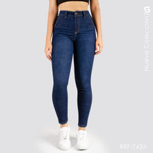 Cargar imagen en el visor de la galería, Jeans Skinny Tiro Alto S7433