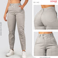 Pantalón Mom Fit Tiro Alto S7435