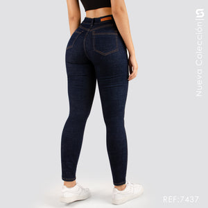 Jeans Skinny Tiro Alto S7437