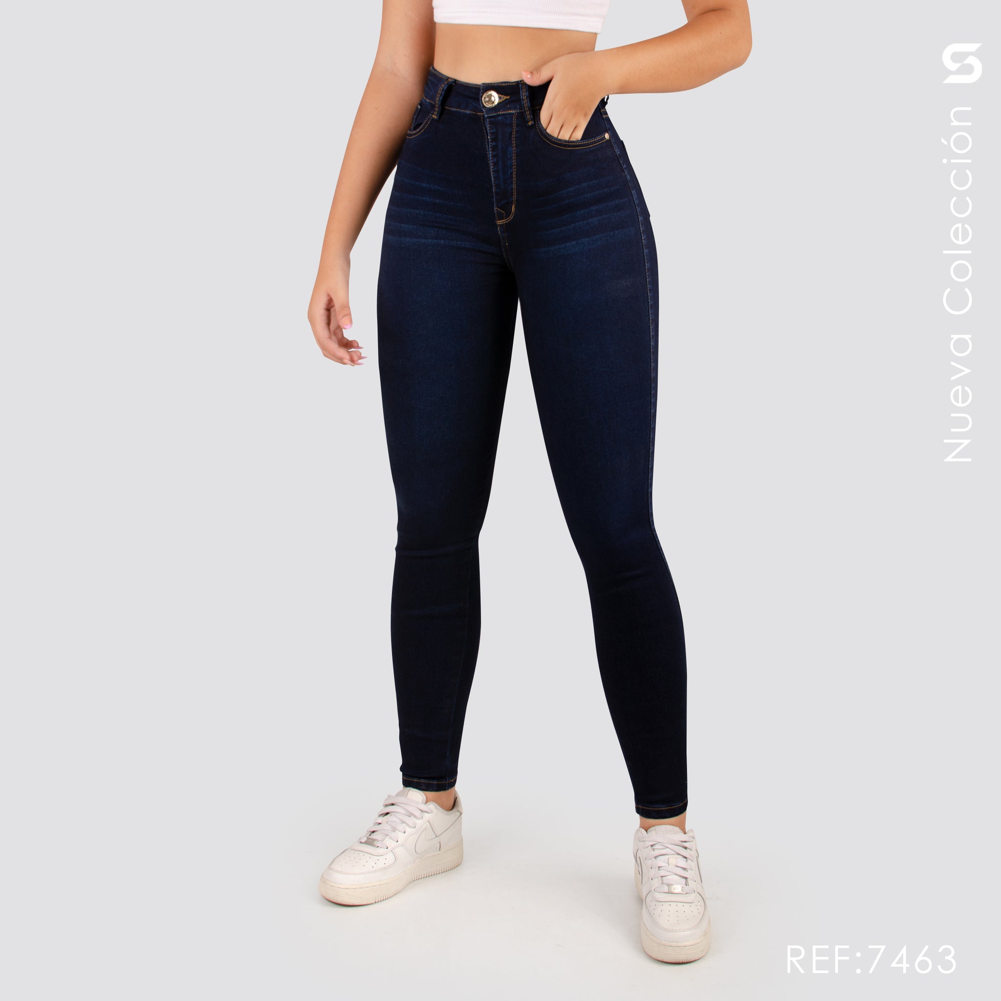 Jeans Skinny Tiro Alto S7463 – SOWER JNS