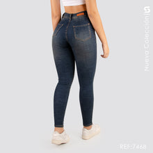 Cargar imagen en el visor de la galería, Jeans Skinny Tiro Alto Premium S7468