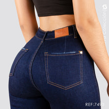 Cargar imagen en el visor de la galería, Jeans Skinny Tiro Alto S7493