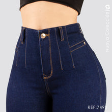 Cargar imagen en el visor de la galería, Jeans Skinny Tiro Alto S7493