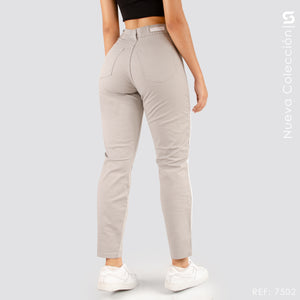 Pantalón Mom Fit Tiro Alto S7502