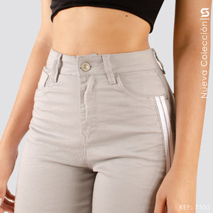 Pantalón Mom Fit Tiro Alto S7502