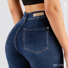 Cargar imagen en el visor de la galería, Jeans Skinny Tiro Alto Premium S7509