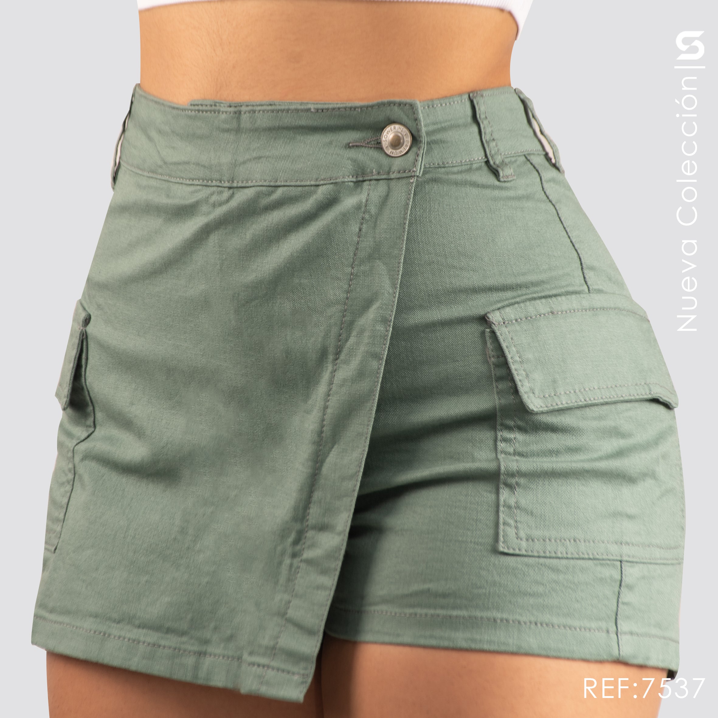 Falda Short Tiro Alto S7537