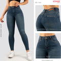 Jeans Skinny Tiro Alto S7542