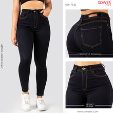 Cargar imagen en el visor de la galería, Jeans Skinny Tiro Alto S7543