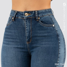 Cargar imagen en el visor de la galería, Jeans Skinny Tiro Alto S7547