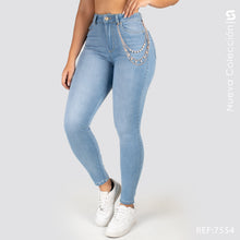 Cargar imagen en el visor de la galería, Jeans Skinny Tiro Alto S7554