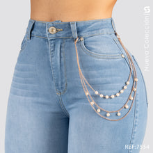 Cargar imagen en el visor de la galería, Jeans Skinny Tiro Alto S7554