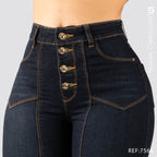 Jeans Skinny Tiro Alto S7566