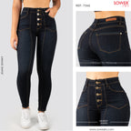 Jeans Skinny Tiro Alto S7566
