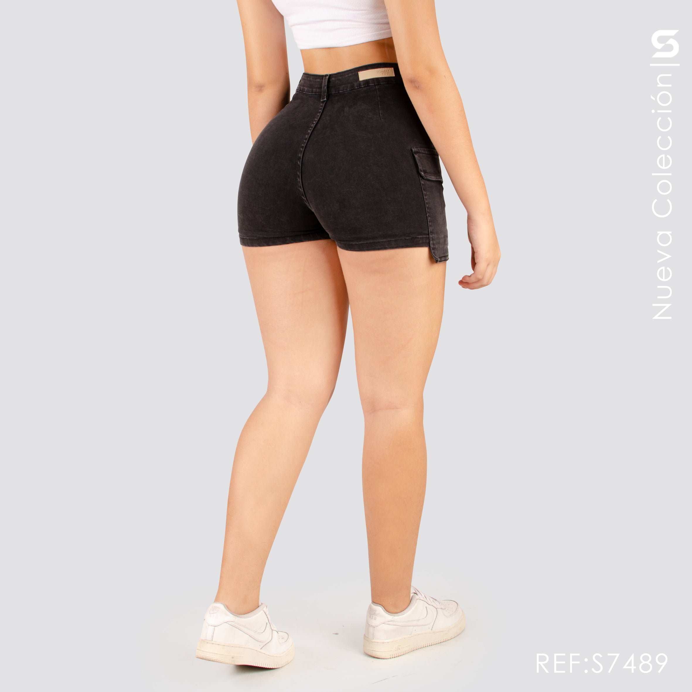 Short Mujer  Tiro Alto S7489