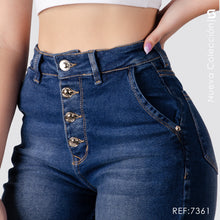 Cargar imagen en el visor de la galería, Mom Jeans Tiro Alto S7361