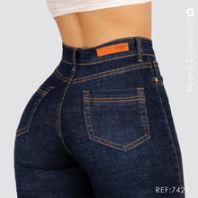 Cargar imagen en el visor de la galería, Jeans Skinny Tiro Alto S7427