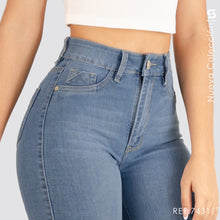 Cargar imagen en el visor de la galería, Jeans Skinny Tiro Alto S7431